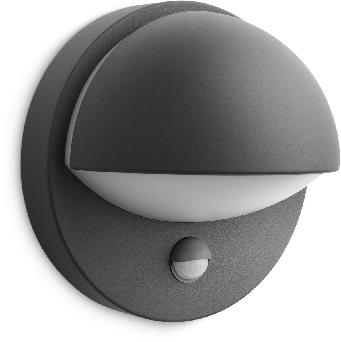 Philips June wall lantern anthracite 1x42W 230V IR (sensor