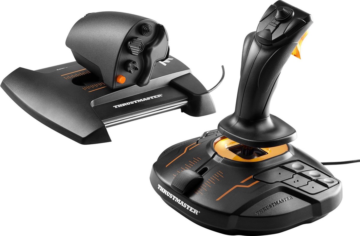 Thrustmaster T16000M FCS HOTAS Joystick USB PC Nero incl. Cursore