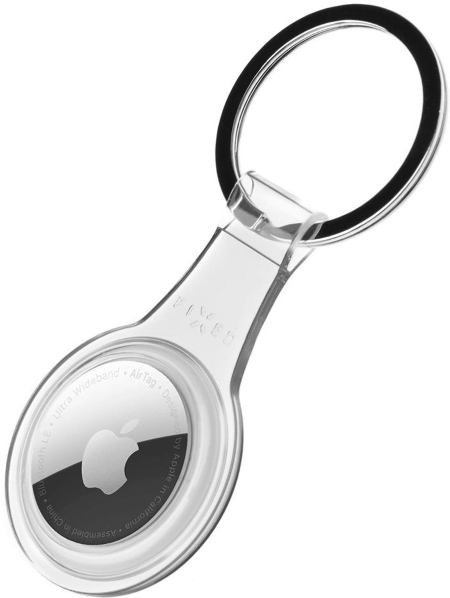 FIXED PURE beskyttende TPU-etui til Apple AirTag Clear