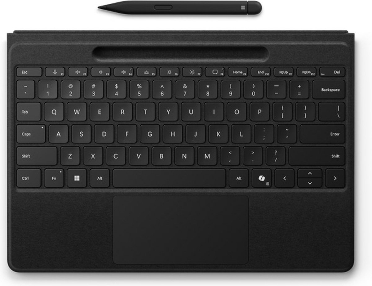 Microsoft Surface Pro Flex Keyboard - Tastatur - Fransk - Sort