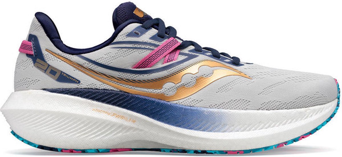 Saucony Triumph 20 Prospect Glass Herren Sneaker Grau S20759-40 40.5 white