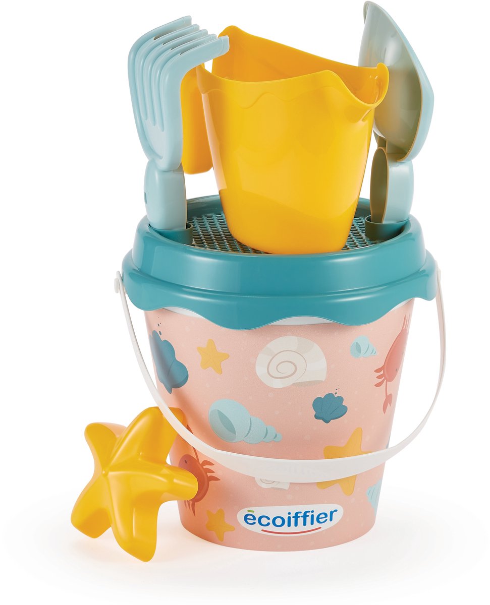 Ecoiffier Ocean bucket set 6 pieces.