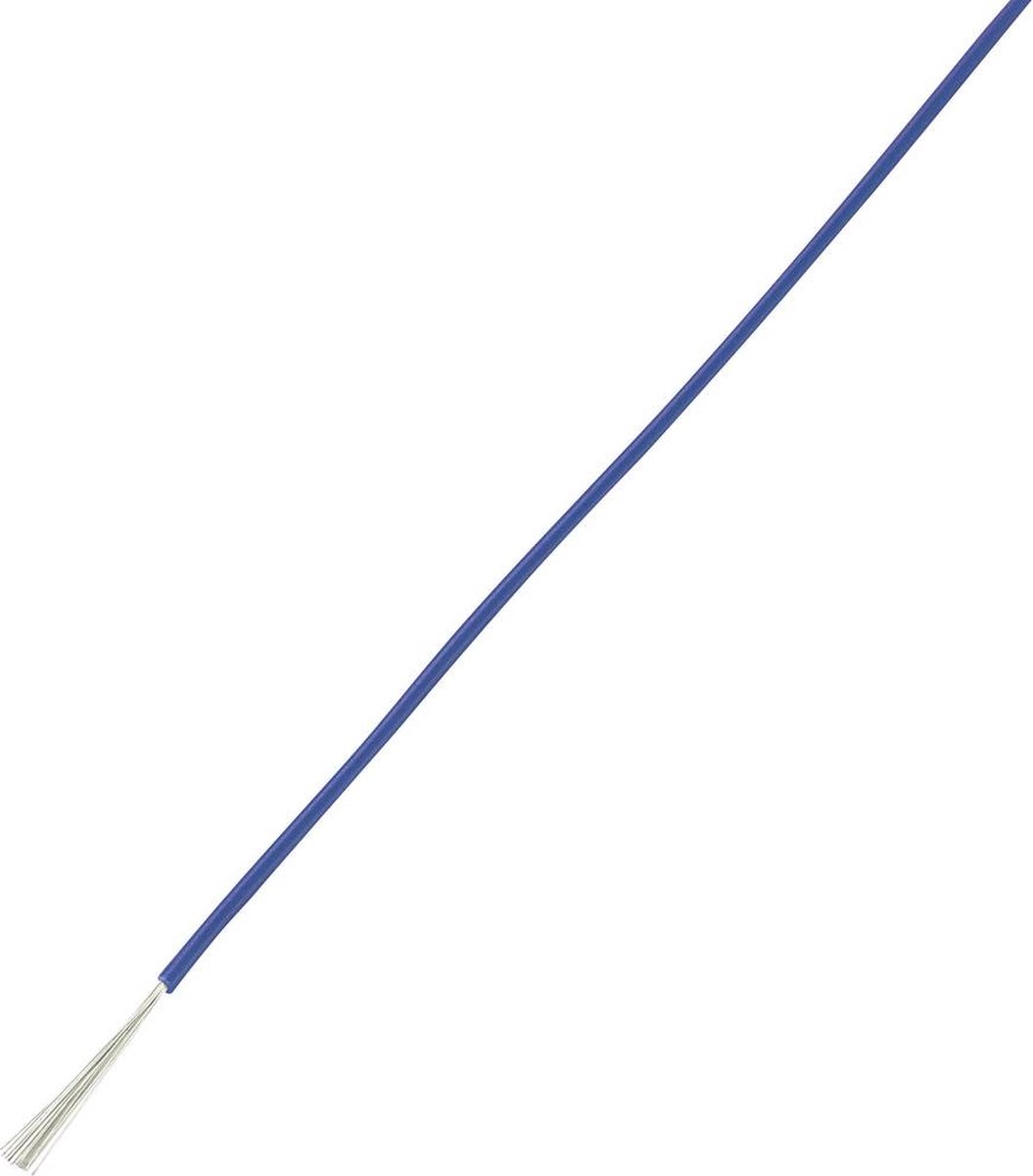 TRU COMPONENTS 1565235 Cavo per cablaggi LiY 1 x 0.50 mm² Blu 100 m