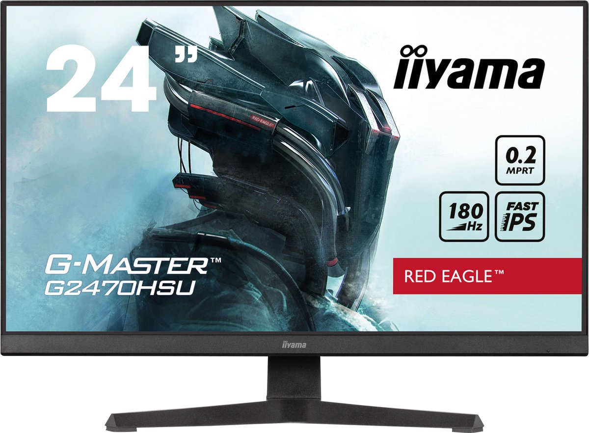 24" iiyama G2470HSU-B6 - 1920x1080 - 180Hz - IPS
