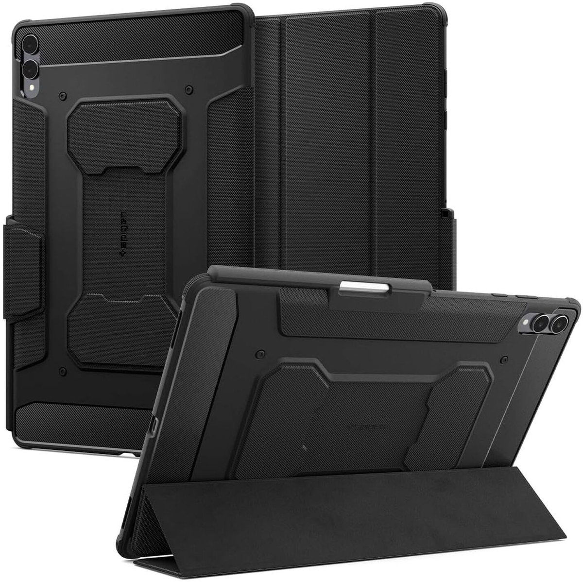 Spigen Rugged Armor Pro - black - Samsung Galaxy Tab S11 Ultra