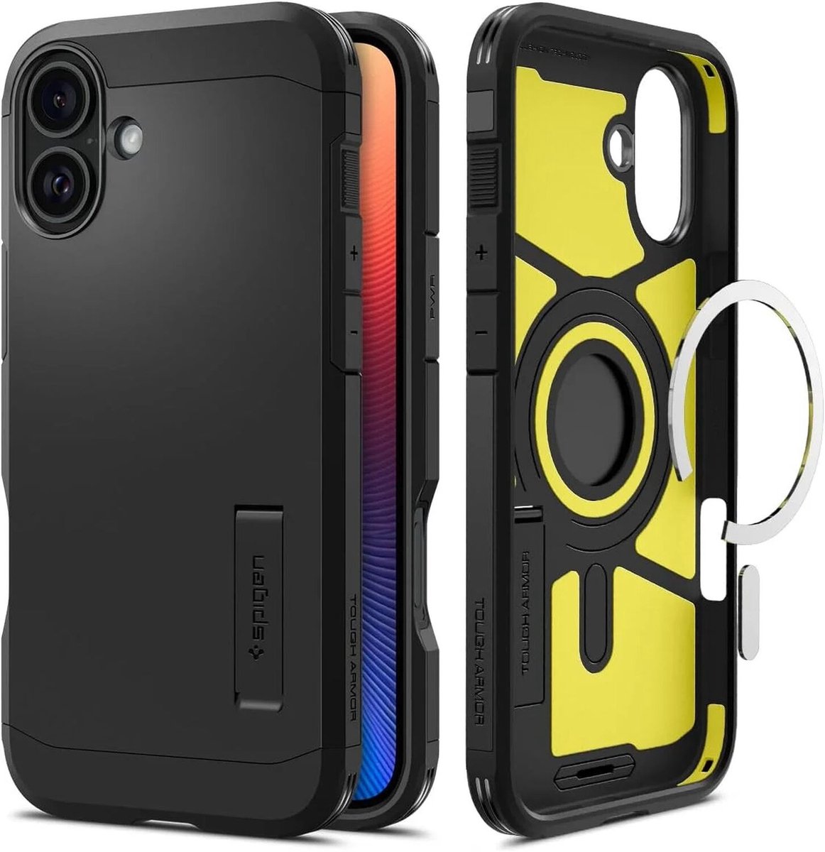 Spigen Tough Armor MagSafe - black - iPhone 16