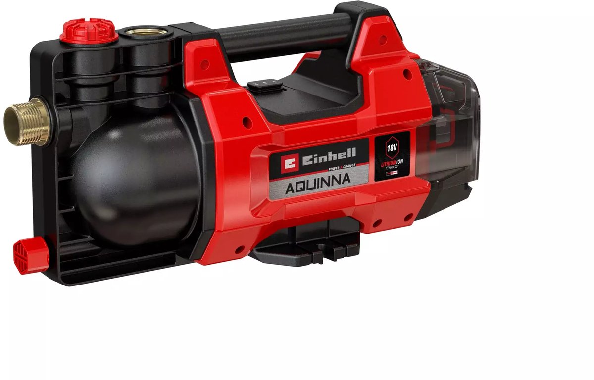 Einhell AQUINNA 18/28 havepumpe u/batteri og lader