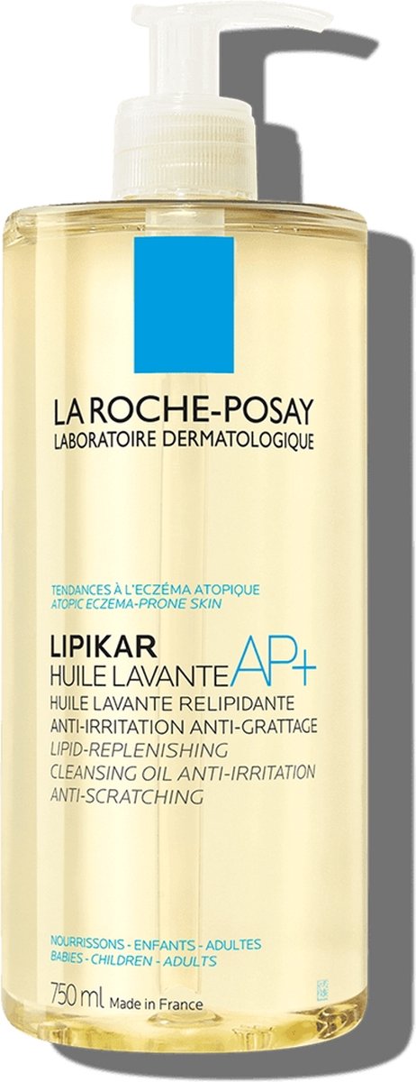 La Roche-Posay Lipikar AP+ Lipid-Replenishing Cleansing Oil 750 ml
