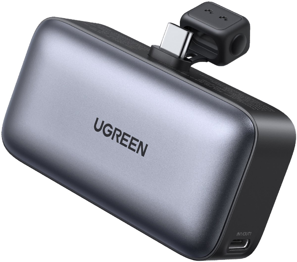 UGREEN Power Bank With Built-In Usb-C Connector - 5000 mAh