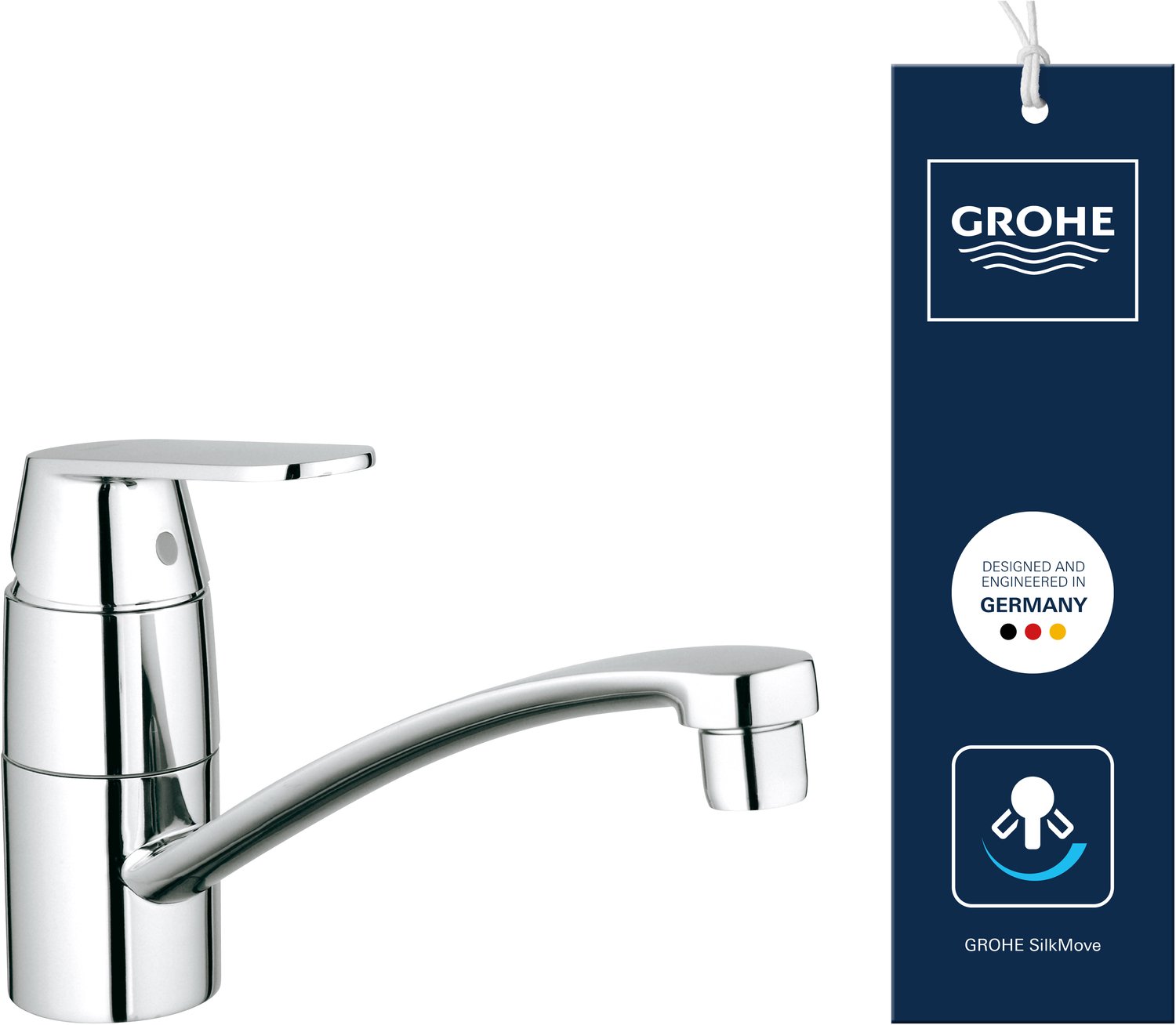 Grohe Eurosmart Cosmopolitan Køkkenarmatur, Krom