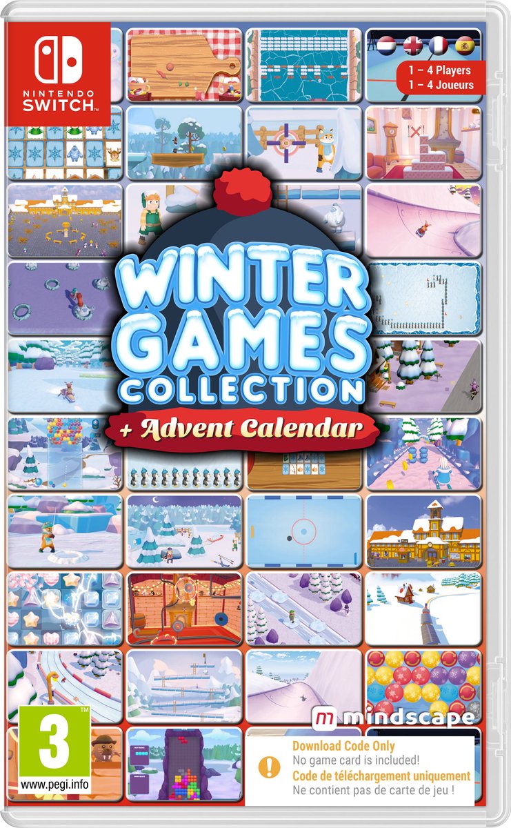 Winter Games Collection + Advent Calendar (Code in a box) - Nintendo Switch - Samlinger