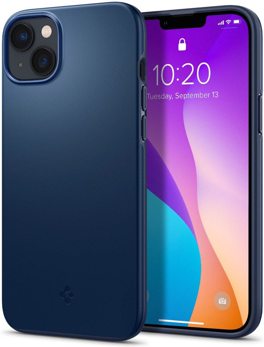 Spigen Thin Fit - navy blue - iPhone 14 Plus