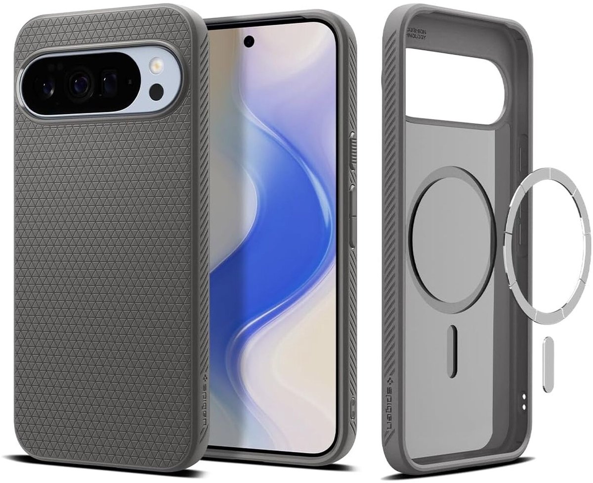 Spigen Liquid Air MagSafe marble gray - Google Pixel 10 Pro/Pixel 10