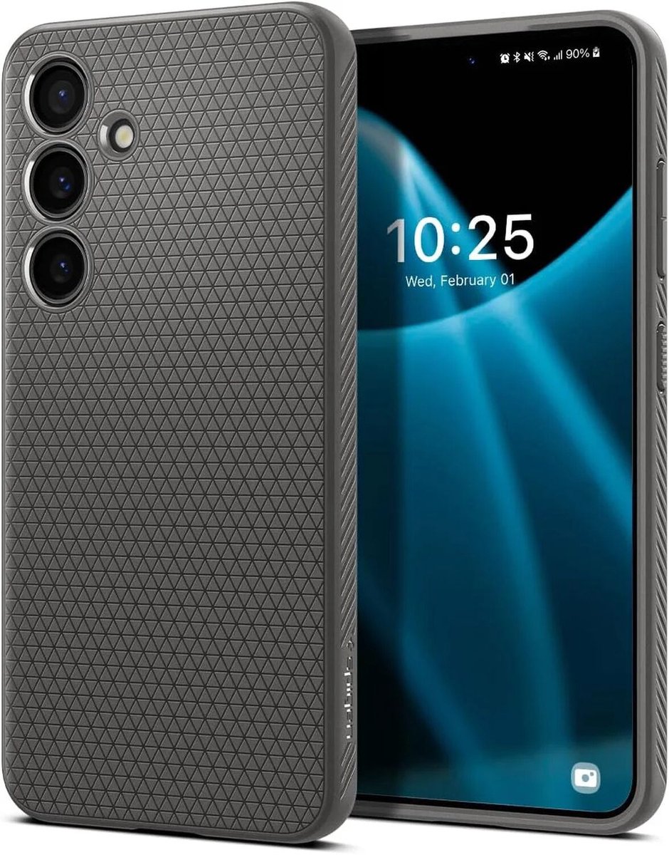 Spigen Liquid Air - granite gray - Samsung Galaxy S24