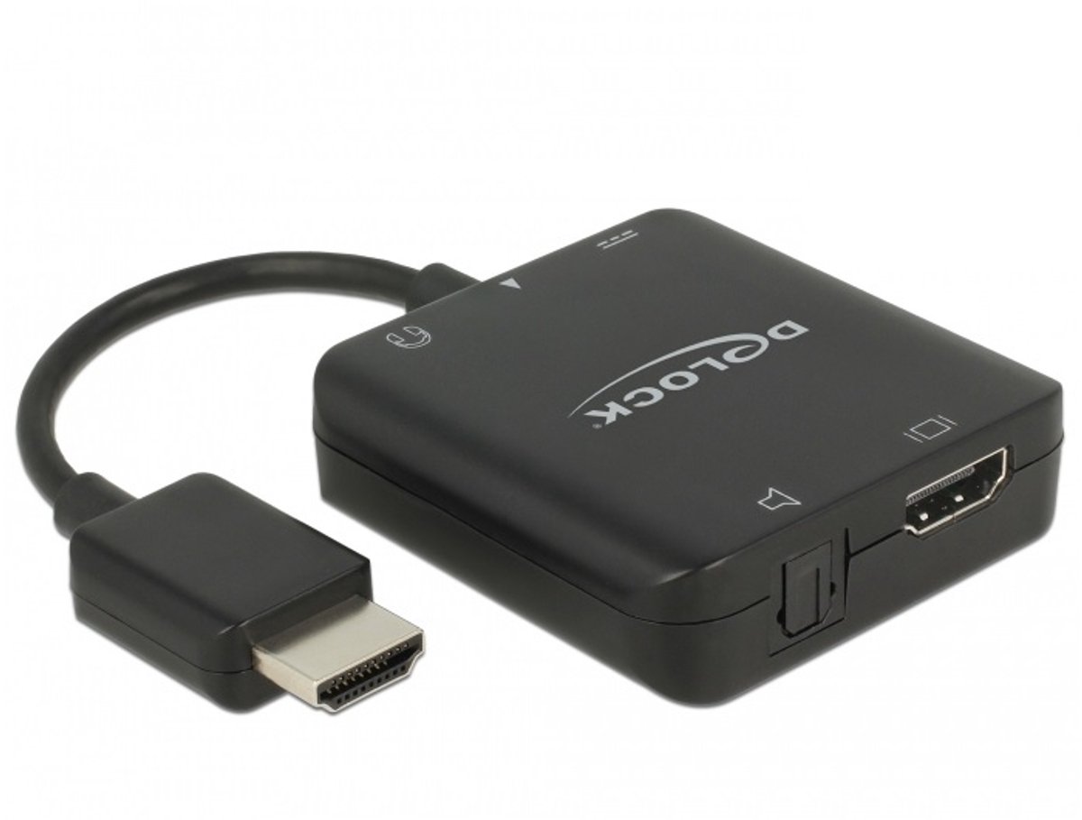 DeLOCK 4K compact - HDMI audio signal extractor
