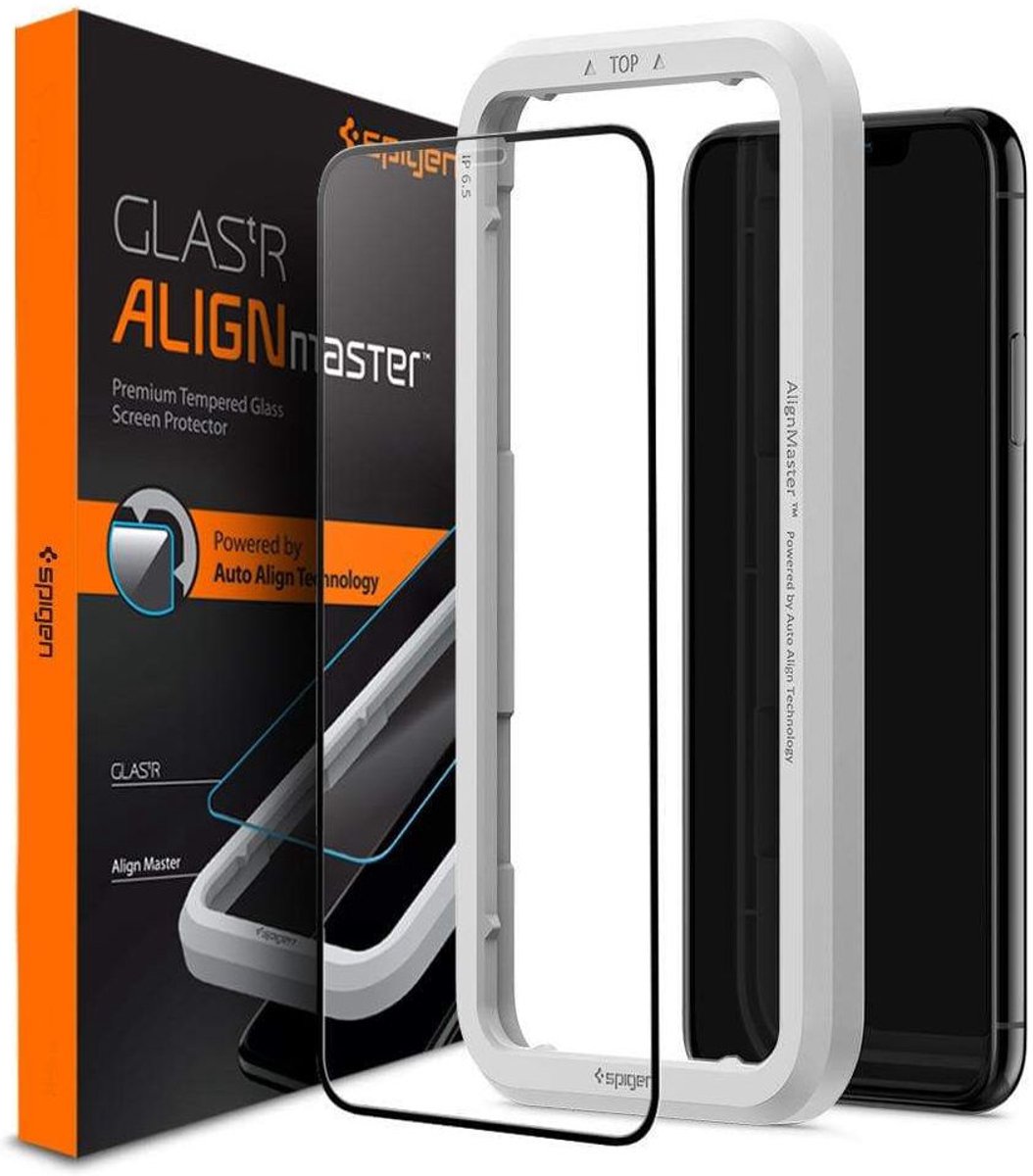 Spigen Align Glass FC - iPhone 11/XR