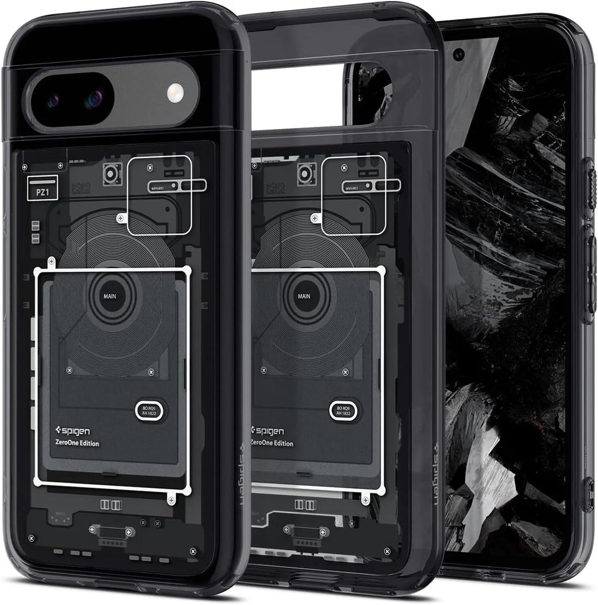 Spigen Ultra Hybrid - zero one - Google Pixel 8a