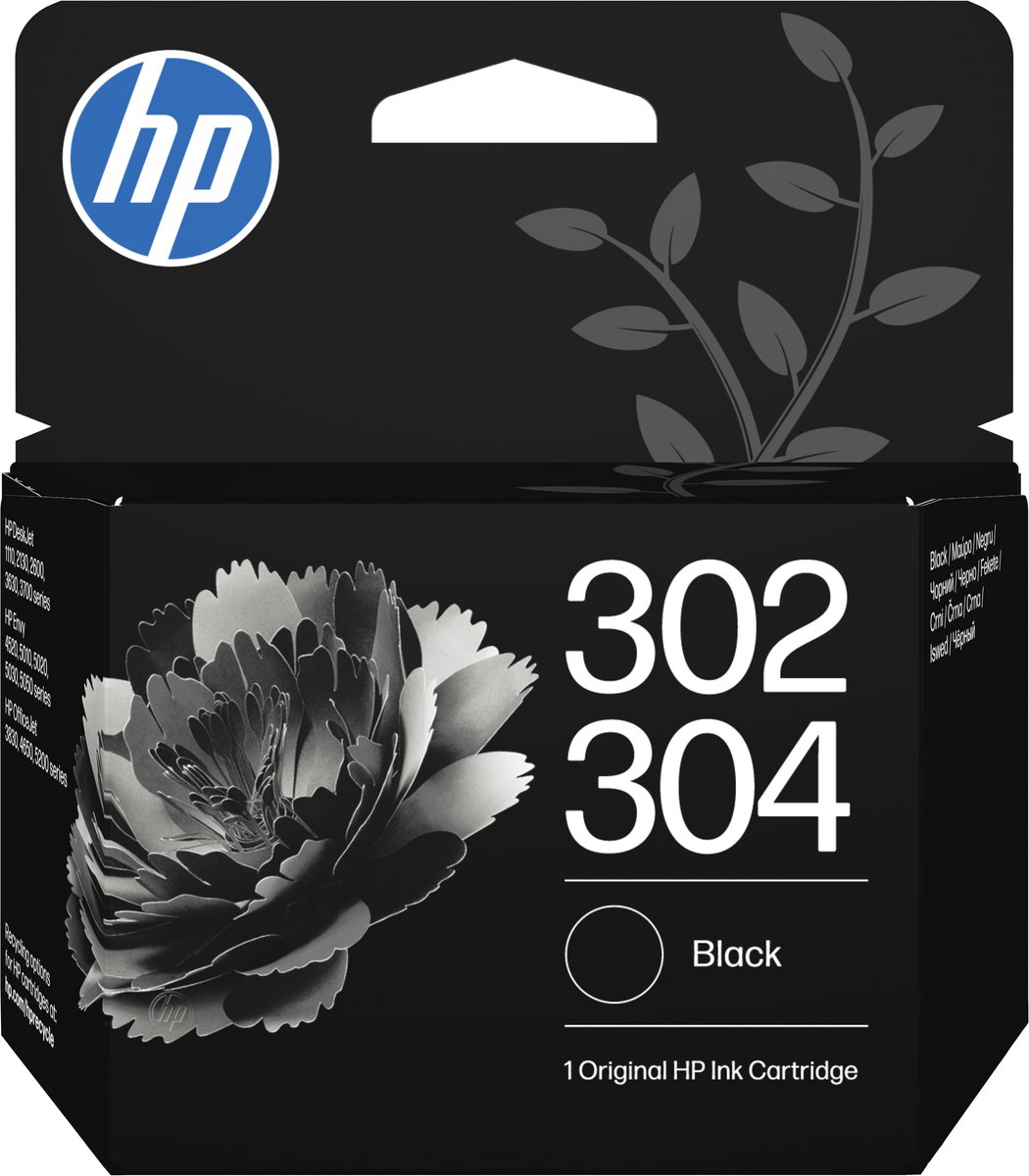 HP 302/304 Black Original Ink Cartridge