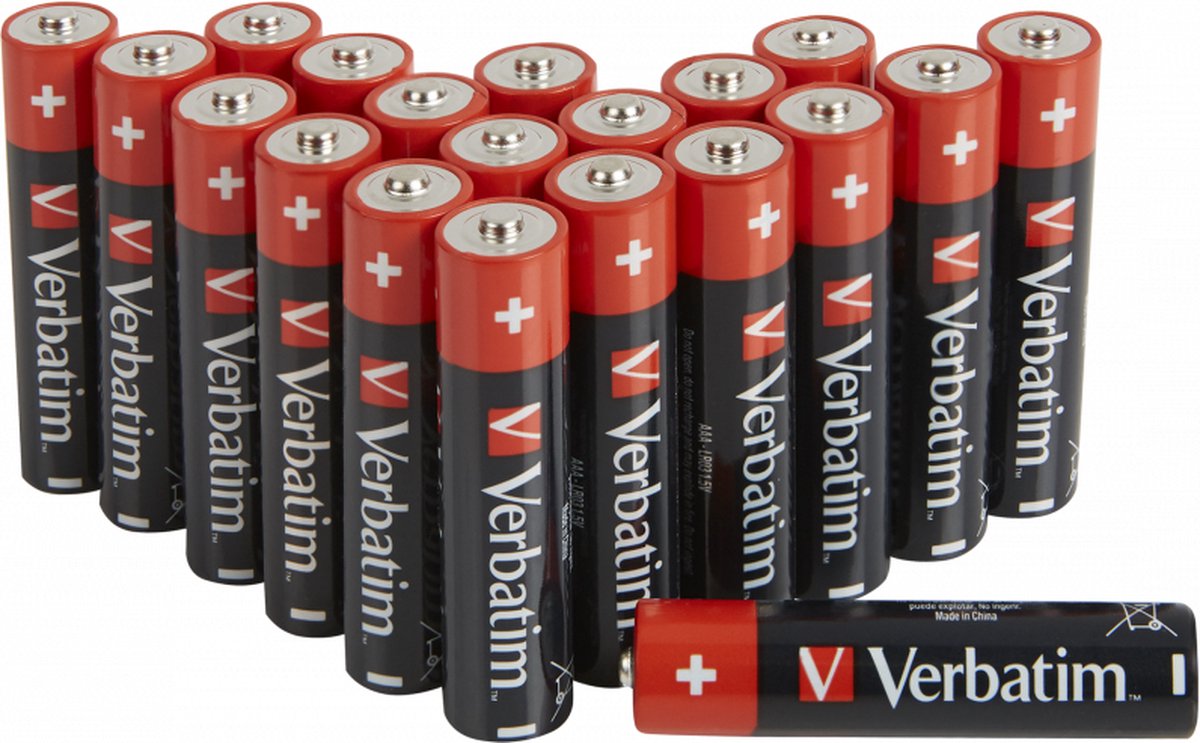 Verbatim battery - 20 x AAA / LR03 - Alkaline