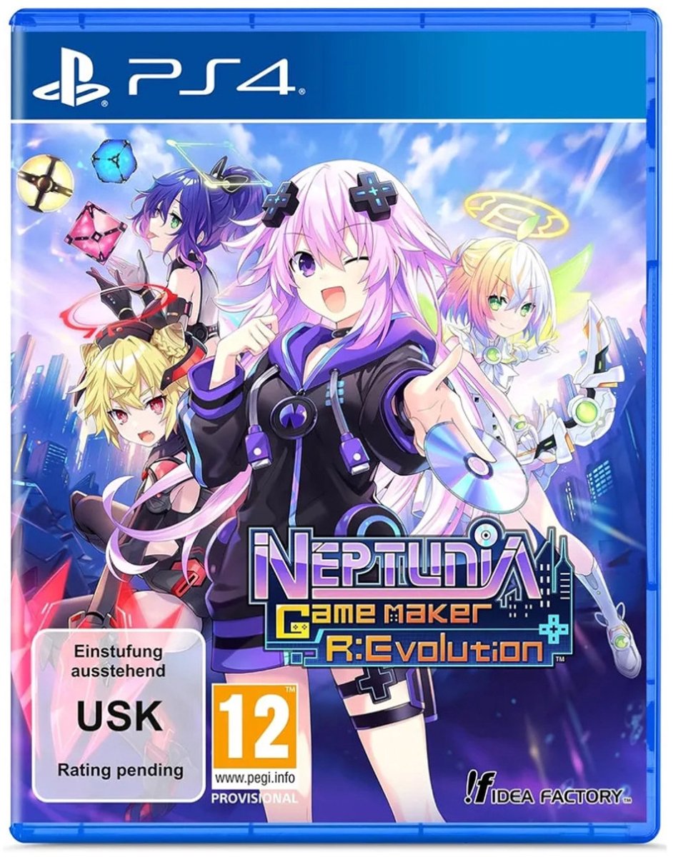 Neptunia Game Maker R:Evolution (Day One Edition) - Sony PlayStation 4 - RPG