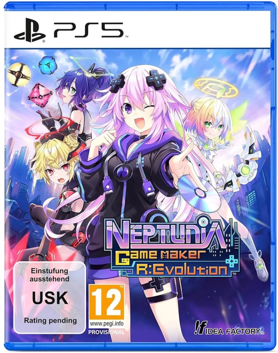 Neptunia Game Maker R:Evolution (Day One Edition) - Sony PlayStation 5 - RPG