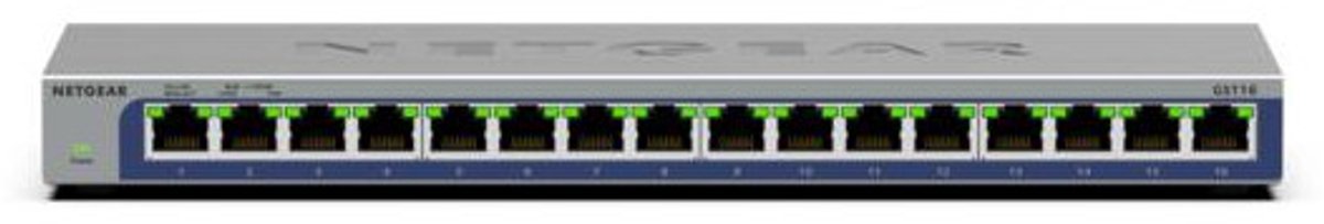 Netgear GS116v3 16-Port Gigabit Ethernet Unmanaged Switch