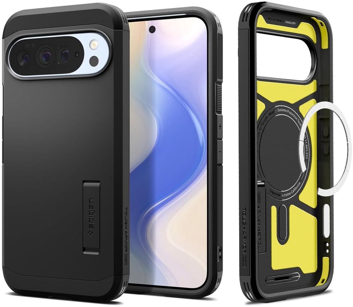 Spigen Tough Armor MagSafe - black - Google Pixel 10 Pro/Pixel 10