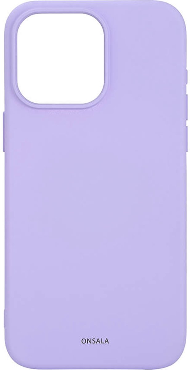 ONSALA Phone Case with Silicone Feel MagSeries Purple - iPhone 15 Pro Max