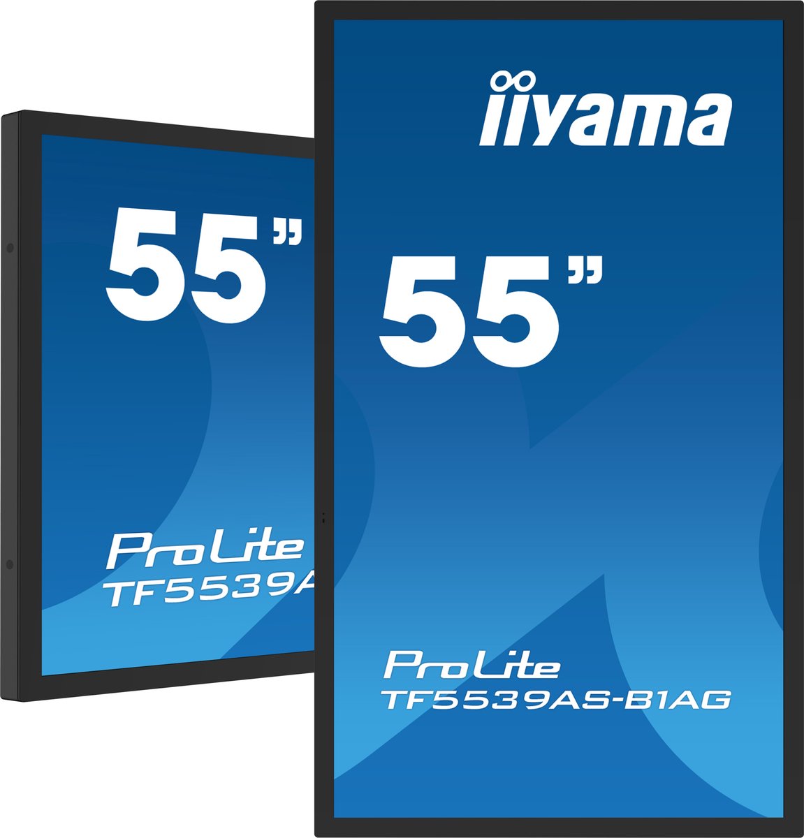 iiyama ProLite TF5539AS-B1AG 55" Class (54.6" viewable) LED-backlit LCD display - 4K - for digital signage