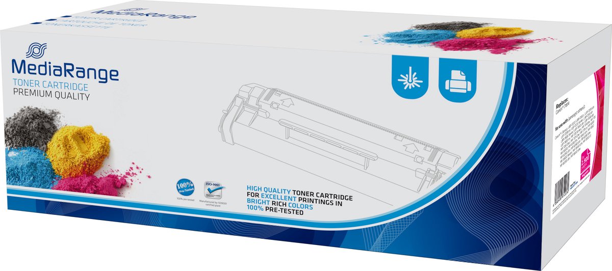 MediaRange - magenta - compatible - toner cartridge (alternative for: Canon 718M)