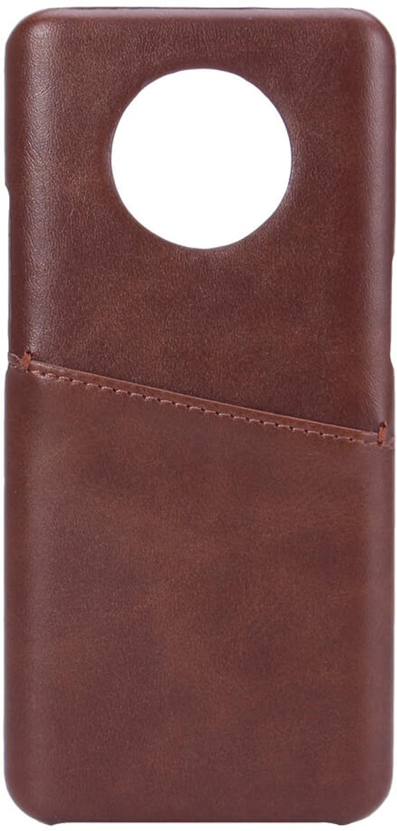 ONSALA Mobilecover Brown Oneplus 7T Creditcard Pocket