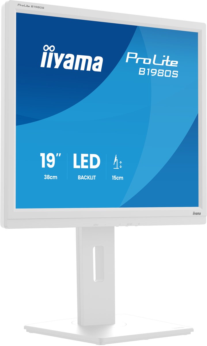 19" iiyama B1980S-W1 - 1280x1024 - 75Hz - TN