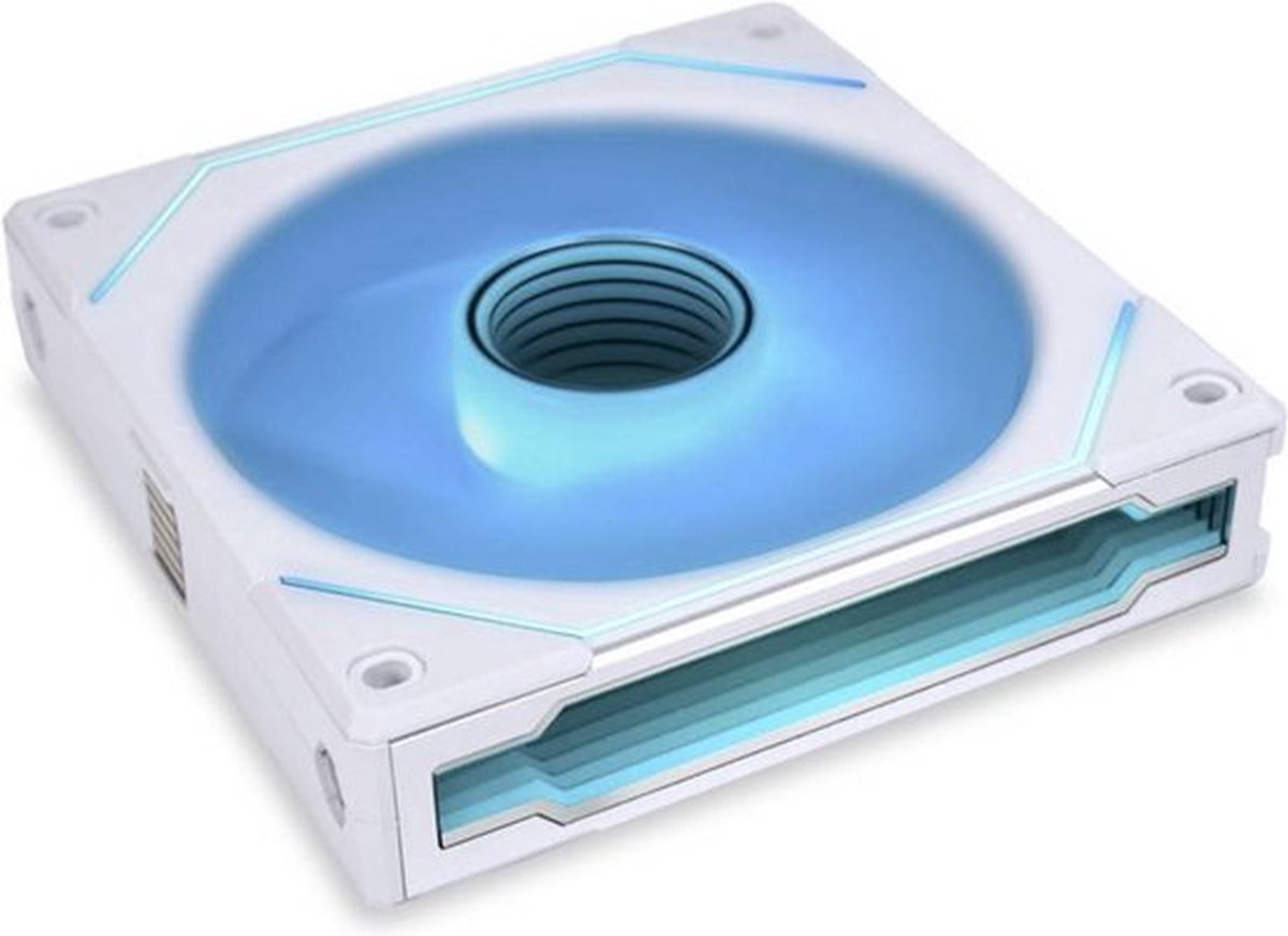 Lian Li UNI FAN SL-INF - Kabinet køler - 120mm - Hvid med RGB LED lys - 29 dBA
