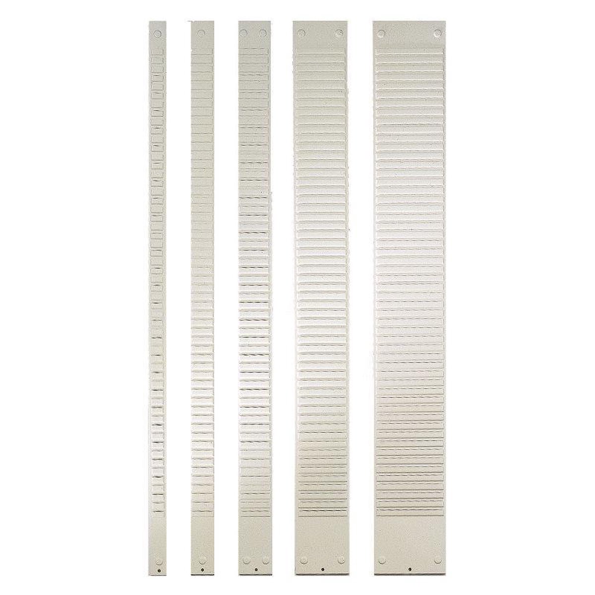 Nobo card planner panel - 54 slots - grey