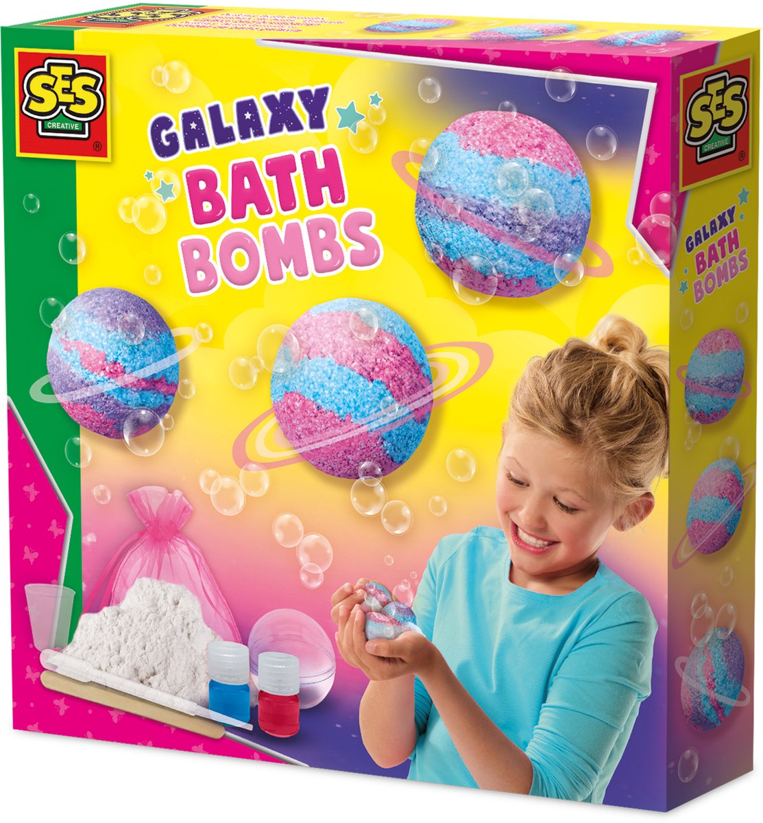 SES Creative Galaxy Bath Bombs