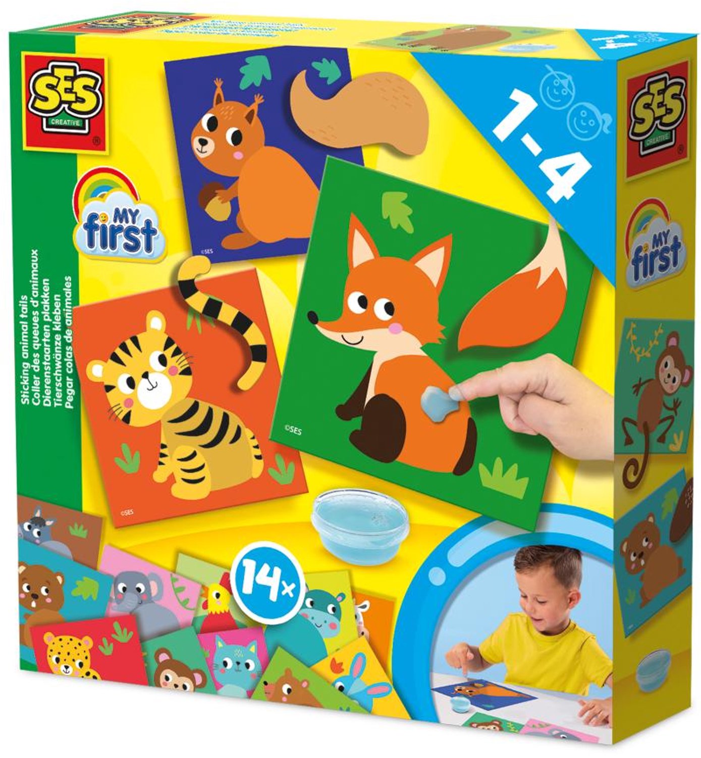 SES Creative My First - Paste animal tails