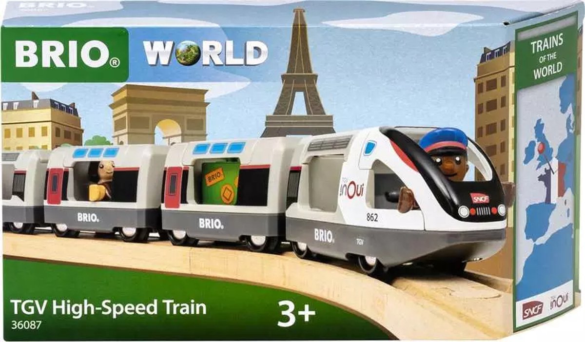 Brio TGV High-Speed Train (Trains of the world)