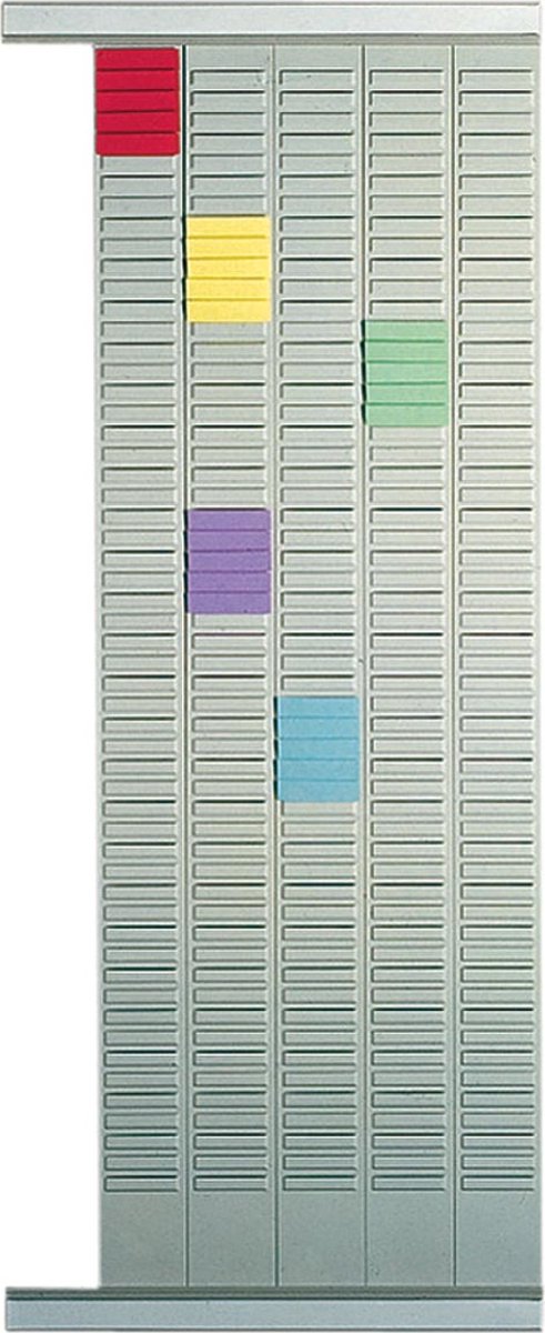Nobo card planner panel - 32 slots - grey