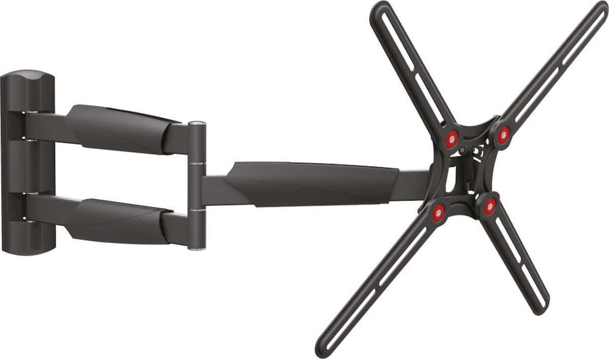 Barkan BM343XL mounting kit - full-motion - for LCD display/ curved LCD display - black - Maks 36.2 kg - Maks størrelse 65"