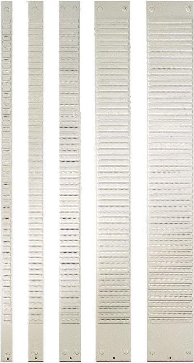 Nobo card planner panel - 32 slots - grey