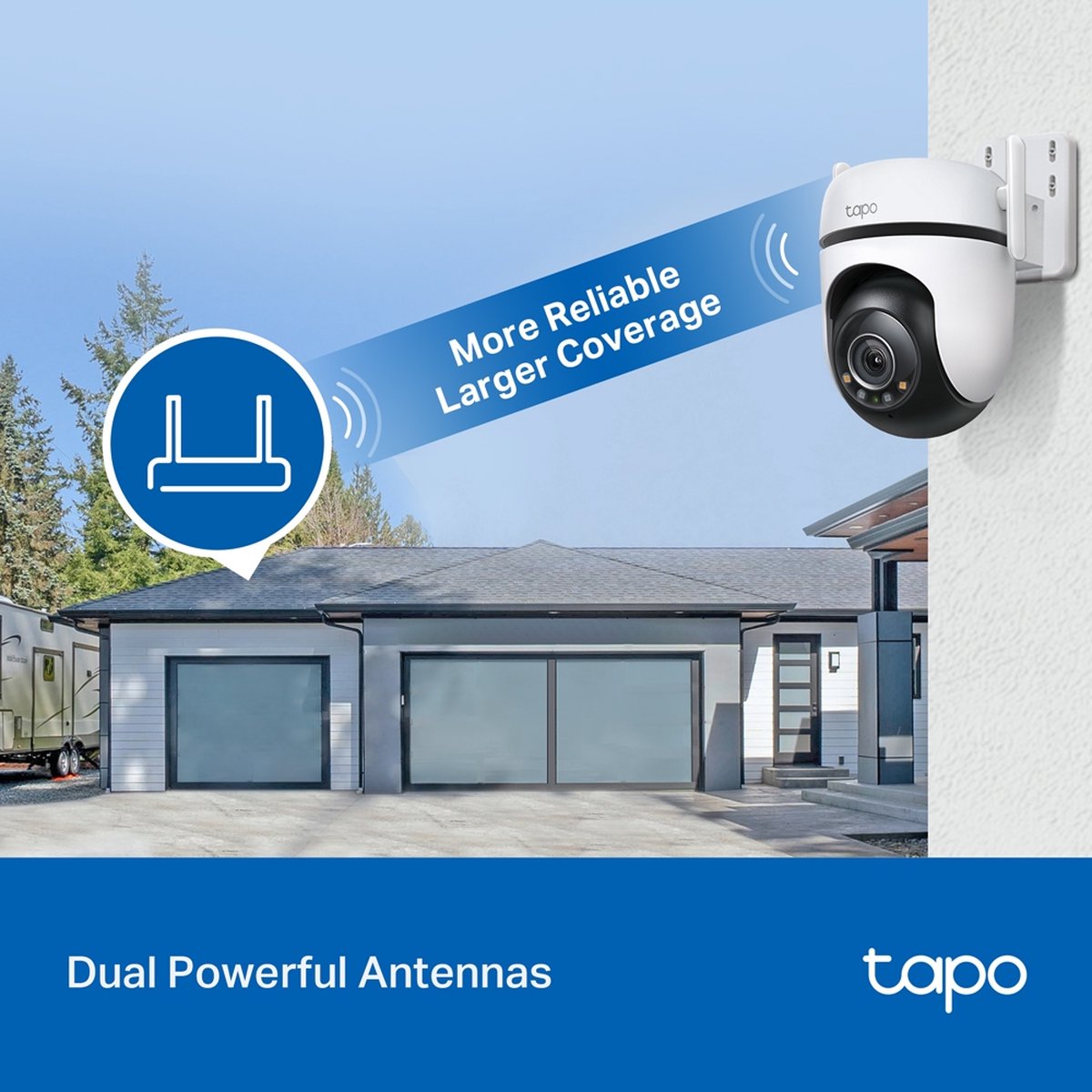 TP-Link Tapo C520WS Outdoor Pan/Tilt Security Wi-Fi Camera