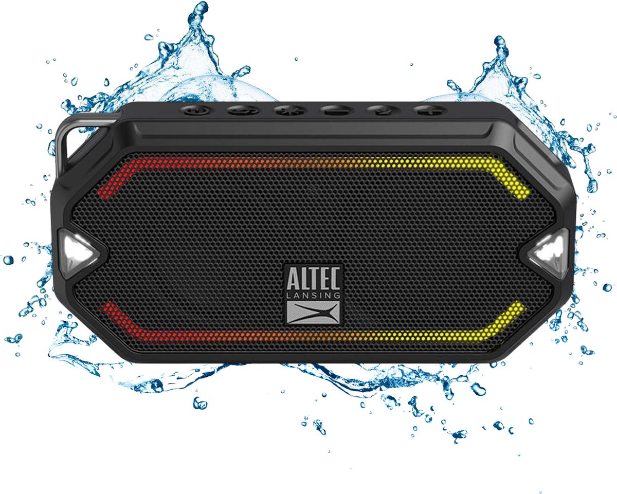Altec Lansing Speaker IMW1000 HydraMini RGB Waterproof Black