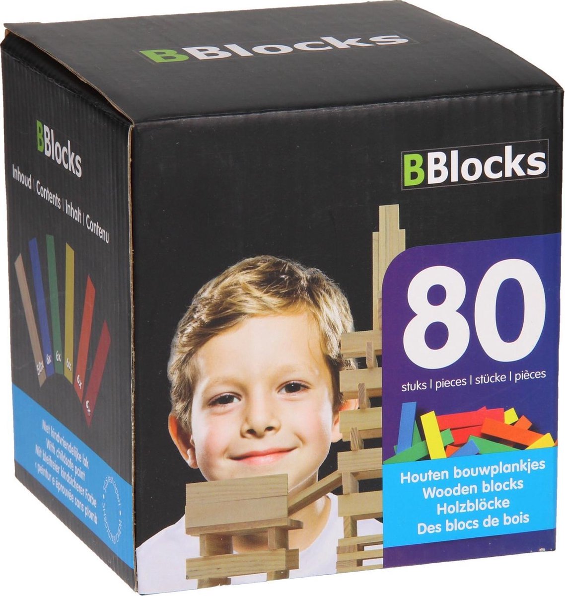 BBlocks Building Boards Color 80dlg.