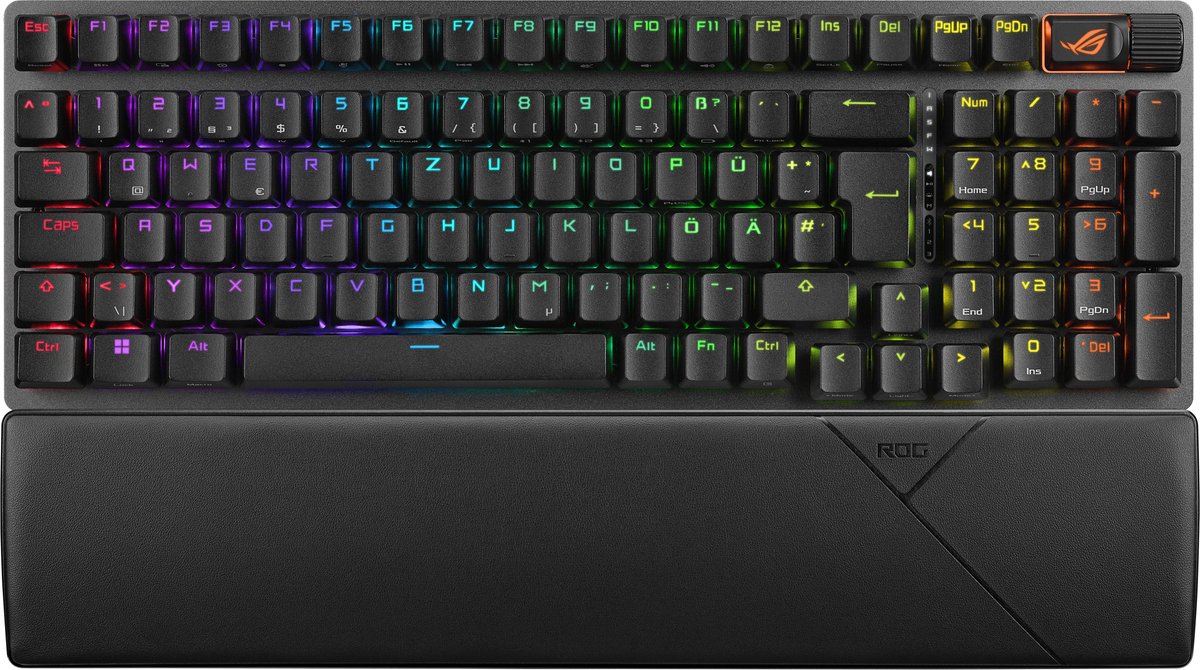 ASUS ROG Strix Scope II 96 Wireless - US - Gaming Tastatur - Amerikansk engelsk - Sort