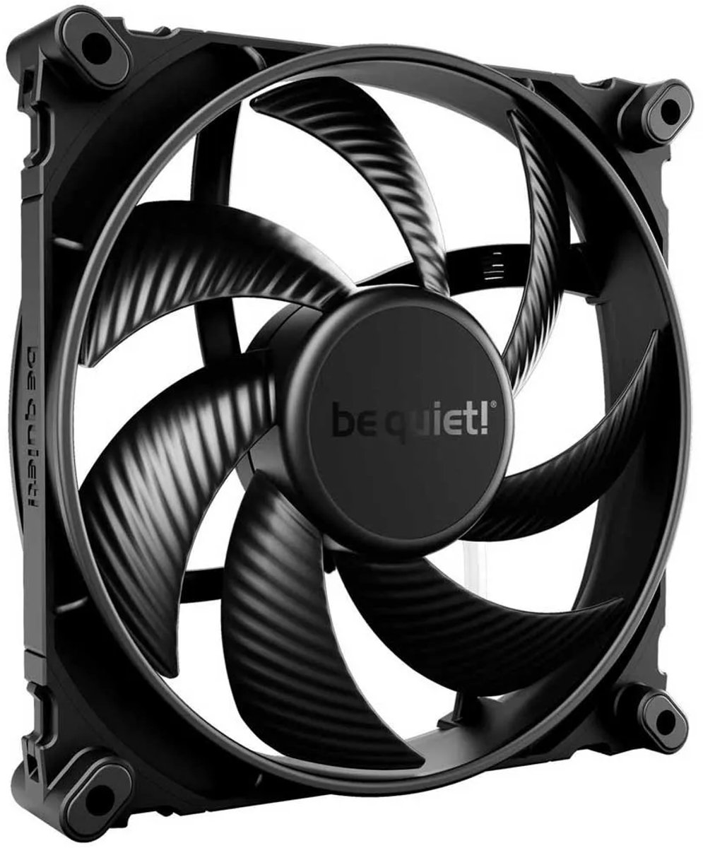 be quiet! Silent Wings 4 140 PWM High-Speed - Kabinet køler - 140mm - Sort - 29 dBA