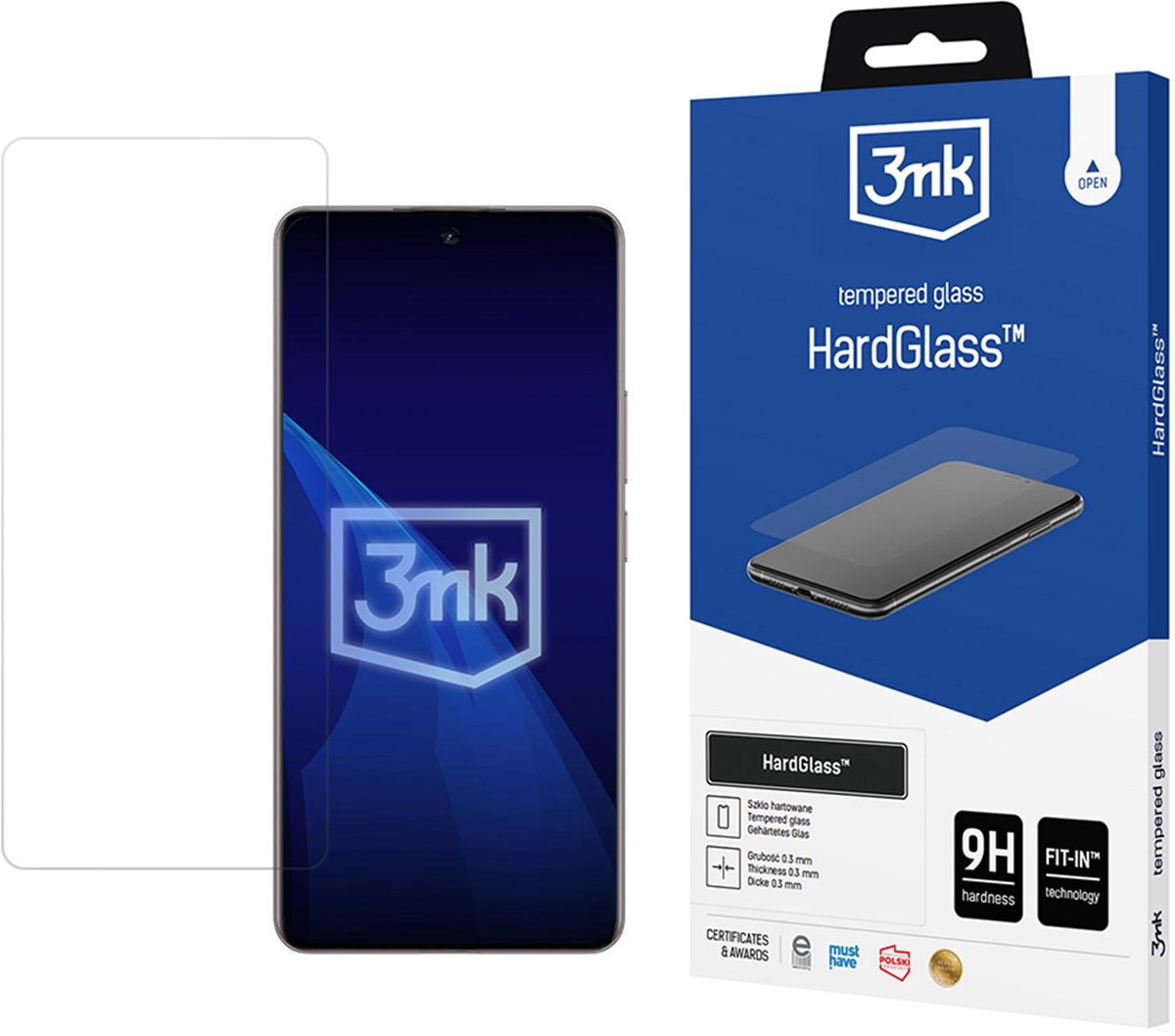 3mk HardGlass Tempered Glass for Realme 16 5G / 16 Pro 5G