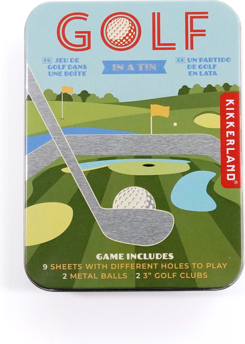 Kikkerland Golf in a tin
