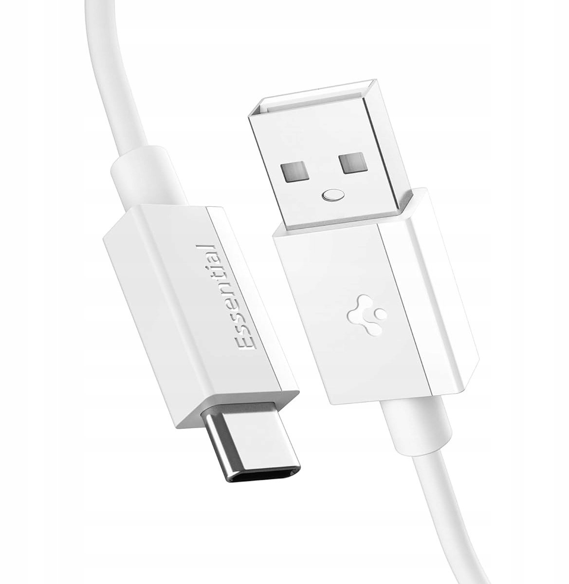 Spigen Essential 60W - USB-A <-> USB-C - 2m - Hvid
