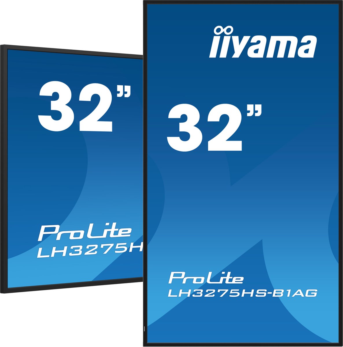 iiyama ProLite LH3275HS-B1AG 32" Class (31.5" viewable) LED-backlit LCD display - Full HD - for digital signage