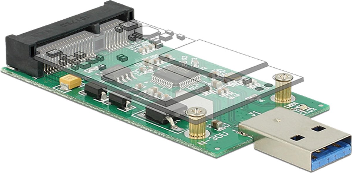 DeLOCK - Storage Controller - mSATA - USB 3.0